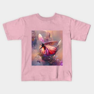 Flapping Butterfly Kids T-Shirt